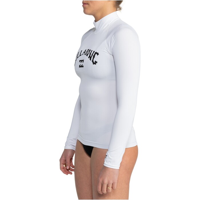 2024 Billabong Womens Tropic Surf Long Sleeve Rash Vest EBJWR03020 - White